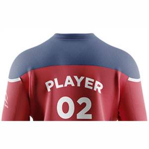 Sublimación Ball Hockey Jersey Diseño personalizado para equipo Ropa deportiva directa Jersey de hockey hecho en fábrica - Product Image 4