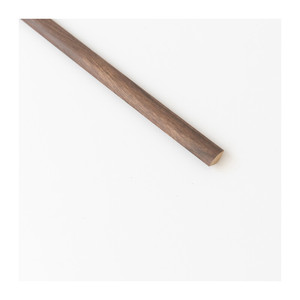 Quarto di Tondo 14x14 mm MDF 240 cm Noce Scuro - Product Image 1