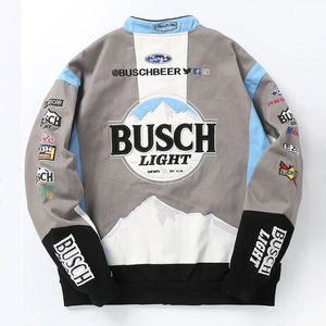 Venta al por Mayor OEM/ODM % Algodón Personalizado Bordado Motociclismo F1 Carreras Premium Calidad Vintage Varsity Nascar Verano Invierno - Product Image 2