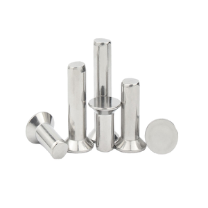 Remache de Acero Inoxidable Personalizado, Pulido, Sólido, de Precisión, para Estructuras Metálicas, Herrajes, OEM, ODM - Product Image 1