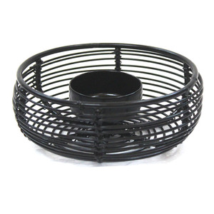 Classique or noir hexagonal métal porte-lumière votive 5x5x3 pouces intérieur extérieur fête décor maison bougeoirs bocaux - Product Image 6
