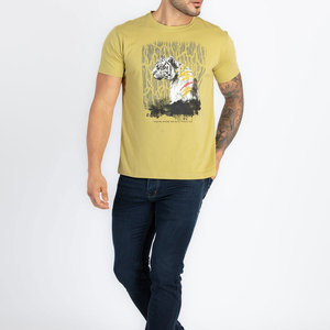 High Street Precio bajo Traje de moda Camiseta para hombre Servicio OEM/ODM Nuevo diseño Ropa informal Camiseta para hombre - Product Image 4