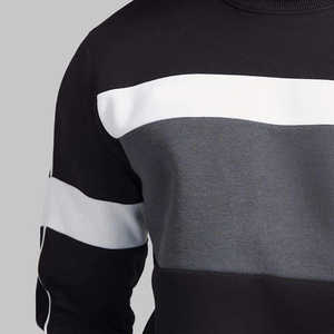 Ensemble de survêtement d'hiver unisexe avec logo personnalisé, respirant, col rond, tissu respirant et lourd, ensemble de survêtement de jogging - Product Image 6