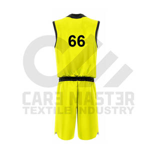 Conjunto de Uniforme de Baloncesto Unisex Más Vendido con Manga Corta, Talla Grande, Logotipo Personalizado para Entrenamiento de Equipo - Product Image 2