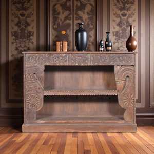 Traditional <b>Wooden</b> Bookshelf Living Room Furniture for Home Office Bedroom School Hotel with <b>Bookcases</b> Cabinet Storage Options - Product Image 2