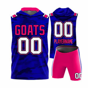 Bas prix réversible imprimé Compression drapeau Football uniforme paquet 7v7 numérique imprimé BagPack Football américain porte - Product Image 3