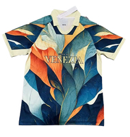 Camisetas de Fútbol Sublimadas Personalizadas, Transpirables, Cuello en V, Poliéster/Spandex, Camiseta para Hombre con Nombres y Logotipo Frontal Personalizados