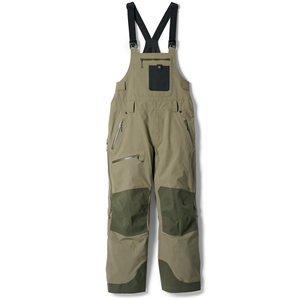 New Men's Solid Color Design Ski Bib Winter Waterproof 10,000mm -<b>Tex</b> Snowboard Jumpsuit Breathable Windproof UV Protection - Product Image 1