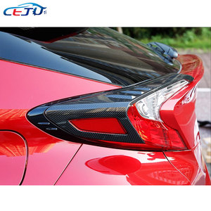 ABS Carbone Look Voiture Accessoires Carrosserie Kit Feu Arrière Feu De Frein Couvre Caps Shell pour <span class=keywords><strong>Toyota</strong></span> <span class=keywords><strong>CHR</strong></span> <span class=keywords><strong>GR</strong></span> <span class=keywords><strong>Sport</strong></span> AX10 AX50 2018-2022 - Product Image 6