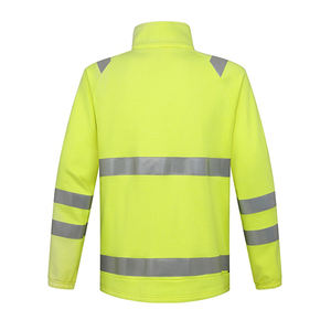Customizable Logo Men's Winter Jacket Class 1 Hi Vis Safety Reflective Workwear Waterproof Reflective Safety Softshell Jacket - Product Image 5