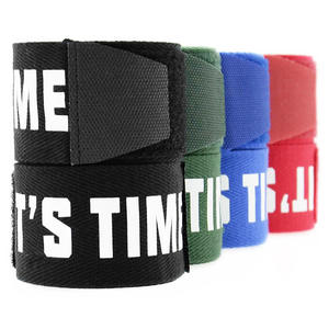 Vendas elásticas personalizadas para boxeo de 3m, de mezcla de algodón y gasa, con patrón sólido, transpirables y duraderas. - Product Image 6