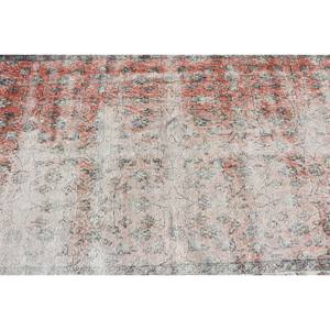 พรมขนสัตว์สีเบจสีแดงแบบคลาสสิกขนาด4.4x7.9ฟุตสไตล์กิลิมขนาดใหญ่สไตล์ตุรกีสี่เหลี่ยมผืนผ้าพรมยางรองหลังสำหรับโถงทางเดินหนา10มม. - Product Image 5