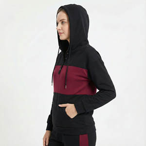 เสื้อฮู้ดดี้ผู้หญิงแบบเฮนลีย์ ติดกระดุม ดีไซน์สีสันตามสั่ง ใส่โลโก้เองได้ สวมใส่สบายทุกฤดู ขายส่ง - Product Image 2