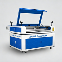 Graveur laser CO2 de type séparé LM-1390 100W 180W pour le traitement du marbre, du granit et de l'acrylique, résout les problèmes d'accès en espace étroit, OEM