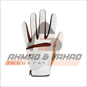 Guantes de golf deportivos Premium para hombre 100% Real Cabretta cuero de larga duración transpirable antideslizante opciones de Color personalizado más nuevo - Product Image 1