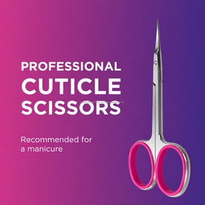 Ciseaux à cuticules professionnels de style russe européen, en acier inoxydable, lame incurvée extra fine, type Smart 41, outil pour ongles - Product Image 6