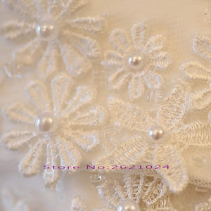 Appliques pour robes chapelle Train fleurs perles chine princesse robe de bal robe de mariée robe pra civile robes de fête soci - Product Image 5