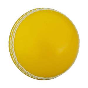 Balle dure de cricket faite à la main de haute qualité Logo personnalisé jaune taille 5 cuir international fabriqué Logo personnalisé Cricket - Product Image 6