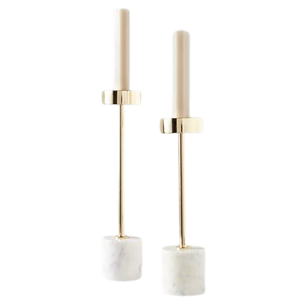 Portavelas Decorativo Dorado para el Hogar, Decoración Festiva de Metal, Portavelas Navideño para Hoteles, Bares, Jardines y Todo Uso - Product Image 5