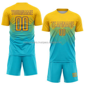 New Arrival Customized Name and Number Soccer Team Wear Uniforms Sublimation <b>Football</b> <b>Sets</b> - Product Image 3