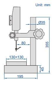 Medidores de Altura Digitales LED de Acero Inoxidable con Precisión de 0.001 para Uso Industrial con Garantía de 3 Años - Product Image 2