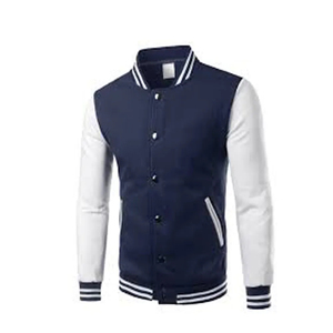 เสื้อแจ็คเก็ตเบสบอลผ้าแคนวาสสั่งตัดพิเศษ สวมใส่สบาย คอตั้ง แขนยาว สำหรับผู้ชาย เหมาะสำหรับเล่นกีฬา ใส่ได้สองด้าน ระบายอากาศได้ดี สำหรับฤดูหนาว - Product Image 4