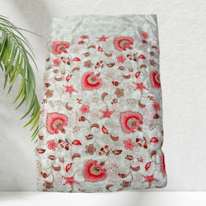 <span class=keywords><strong>Polyester</strong></span> crep Koshibo vật liệu mềm tùy chỉnh mùa hè phong cách thiết kế vị trí in vải Crepe - Product Image 5