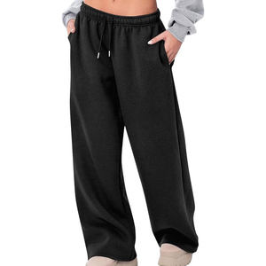 Sweatpants Men Baggy Wide Leg Low Rise <b>Y2k</b> Athletic Loose Fit Comfy Fleece Lined Winter Warm Casual Breathable <b>Pants</b> - Product Image 2