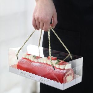 Hot Bán Phân Hủy Sinh Học Sinh Thái Thân Thiện Sang Trọng Pastry Bánh Cookie Hot Bao Bì Thực Phẩm Arc Hộp Sushi Kẹo Bánh Burger Hộp Giấy - Product Image 2