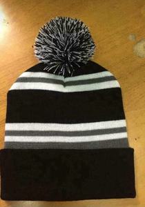 Bonnet en tricot acrylique doux et chaud de qualité supérieure pour enfants, bonnet d'hiver pour tout-petits et bébés, broderie personnalisée imprimée - Product Image 3