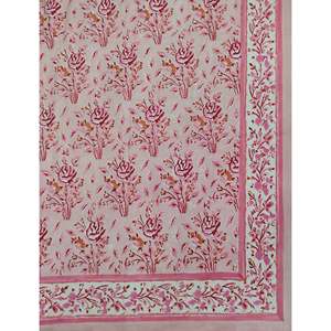 Classic Floral Pattern Percale Cotton King-Size Double Bedsheet Pillow Covers 100% Cotton 3-Piece Set for Home Use <b>Comforters</b> - Product Image 2