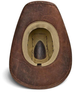 Sombrero de Vaquero de Cuero de Primera Calidad, Estilo Country Clásico, Diseño Personalizable para Uso Prolongado, Viajes al Aire Libre, Fiestas, Casual - Product Image 5