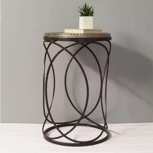 Industrial coffee <b>tables</b> with wire frame handcrafted metal stylish living and office spaces <b>decoration</b> <b>tables</b> hot selling - Product Image 6