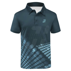 Hombres con estilo para camisetas de polo Patrón sólido transpirable 240 gramos Tela de algodón Peso Logotipo personalizado Impreso Impresión digital Alta - Product Image 1