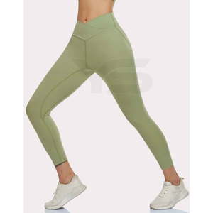 Entrenamiento Correr Deporte Yoga Leggings Venta al por mayor Yoga Push Up Leggings de cintura alta para mujeres - Product Image 3