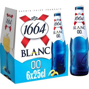 Kronenbourg 1664 Blanc 330ml Original, Exportation Mondiale, Prix de Gros, Approvisionnement Direct d'Usine, Haute Qualité, Importé de France - Product Image 1