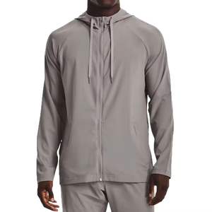 Chaqueta Cortavientos Bordada de Satén para Hombre, Estilo Urbano, Secado Rápido, Personalizable OEM - Product Image 4