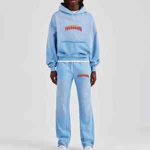 Chándal con logotipo personalizado, nuevo diseño de moda, chándal cortavientos para hombre, ropa de entrenamiento, ropa informal, chándales, tarifa al por mayor - Product Image 6