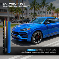 Film de protection pour carrosserie de voiture Clayton Luxury PET, film de covering automobile premium, finition lisse haute brillance, anti-rayures, résistant aux intempéries