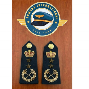 เครื่องหมายยศไหล่ของมาเลเซีย |   แผ่นปักตราสัญลักษณ์แบบกำหนดเอง |   ระดับชั้นสำหรับเครื่องแบบ |   แผ่นรองไหล่แบบติดเสื้อ - Product Image 1