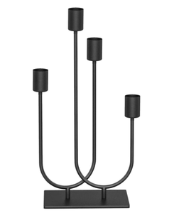 ที่วางเทียนโลหะตกแต่งสไตล์โมเดิร์น ดีไซน์หรูหรา ทำด้วยมือ ทนทาน เหมาะสำหรับบ้าน ห้องนั่งเล่น ห้องนอน สำนักงาน งานคริสต์มาส งานแต่งงาน และงานปาร์ตี้ - Product Image 2