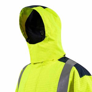 Vestes de travail haute visibilité pour hommes, vestes de travail de sécurité réfléchissantes imperméables pour hommes - Product Image 4