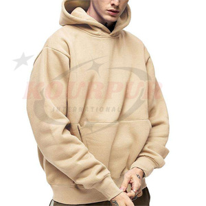 High Quality New Arrival Oversized Pullover Baggy Style Winter Hoodie 100% Cotton Fleece Dropped Shoulder Eco-Friendly - Product Image 3