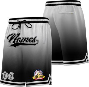 Pantalones cortos de baloncesto Unisex personalizados de alta calidad para hombre, pantalones cortos de gimnasio con bolsillos para deportes, pantalones cortos de baloncesto lavados transpirables de secado rápido - Product Image 1