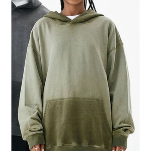 Sudadera con Capucha Extra Grande para Mujer, Color Rosa Pálido, 100% Algodón, Manga Larga, Bolsillo Tipo Canguro, Marca Privada OEM Trackstar - Product Image 3