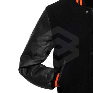 Chaqueta Universitaria Personalizada 2025, Resistente al Viento, Nuevo Estilo, Manga Larga, Cuello Alto, Logotipo Frontal, Patrón, Alta Calidad, Venta al por Mayor - Product Image 4