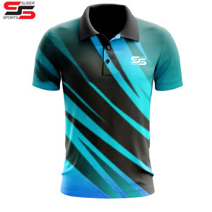 Chemises à Impression par Sublimation Totale Polo Personnalisé Sublimé Vêtements de Sport Polos pour Hommes - Product Image 3