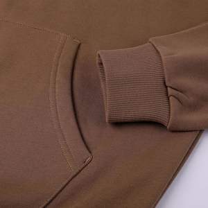 Sudaderas con capucha lisas en blanco de alta calidad de algodón Unisex grueso cómodo elegante hombres esenciales pulóver sudaderas con capucha y sudaderas - Product Image 3