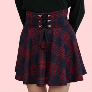 Mini-kilt écossais pour femmes, jupe plissée courte pour écolières, jupe écossaise d'été tendance pour femmes, idéale pour l'extérieur - Product Image 2