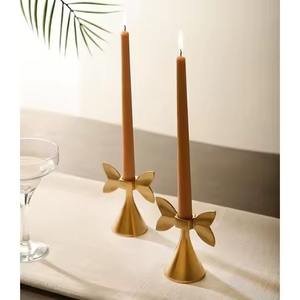 เชิงเทียนเงินทำด้วยมือเชิงเทียนโลหะ - Product Image 5